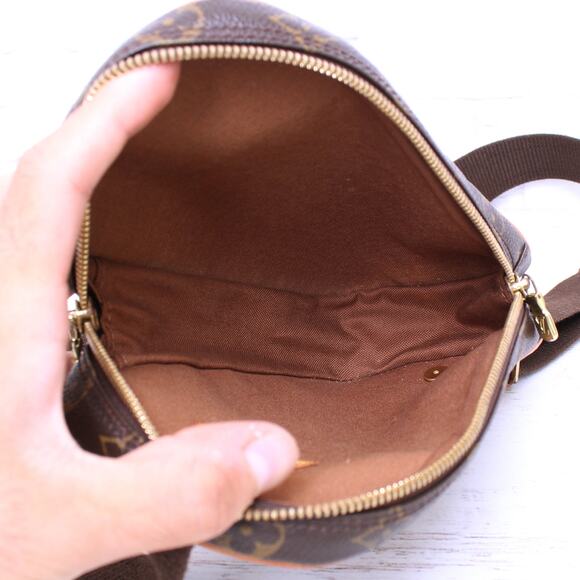 Louis Vuitton Pochette Gange Monogram Bumbag Belt Waist Crossbody Pouch A4285 - Picture 4 of 13